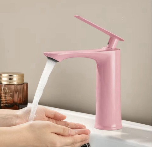 Robinet lavabo rose salle - de,