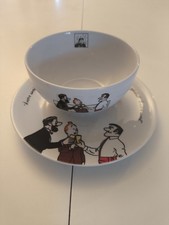 Ancienne assiette + Bol