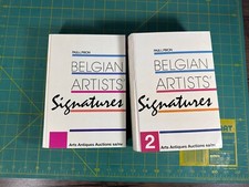 Belgian artists' signatures tome 1 and 2 - Paul L. Piron - 1989