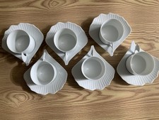 6 Tasses/Soucoupes Café