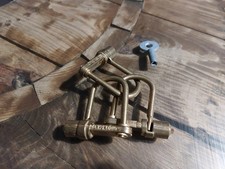 Lot de 3 anciens cadenas sncf