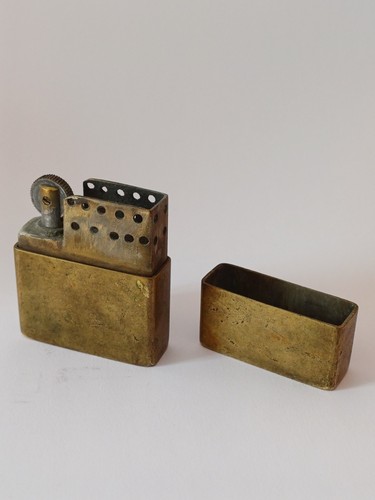 Briquet ancien vintage petrol - briquet,