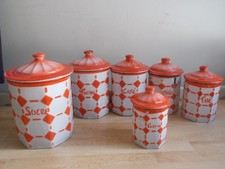 6 anciens et rares pots à