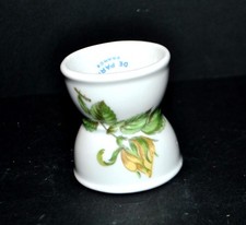 PARIS PORCELAIN Vintage Porcelain Cup Maker Yellow Flower Decor