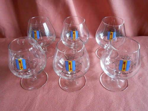 Beaux verres cognac ou - beaux, à