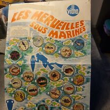 Vitho Yahourts Pompadour Dépliant Hublots Vintage Les Merveilles Sous-marines...