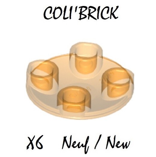 Lego 2654 x plate round - -,