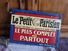 Rare tôle litho LE PETIT