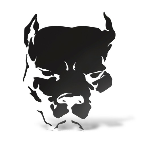 Autocollant pitbull pit bull - pitbull,