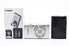 Canon IXY 180 Silver PowerShot ELPH 180 IXUS175 20MP 8x zoom [EXC++] Japon E2926