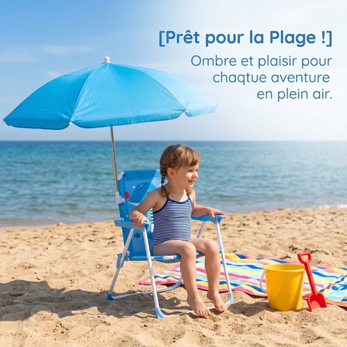 Chaise plage pour enfant - plage,
