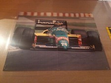 Poster Affiche Formule 1 1987