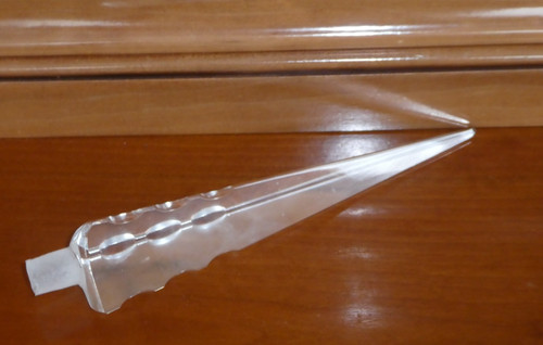 Magnifique poignard cristal - poignard,