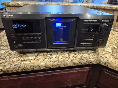 Sony cdp cx450 changer - cdp-cx450, cd