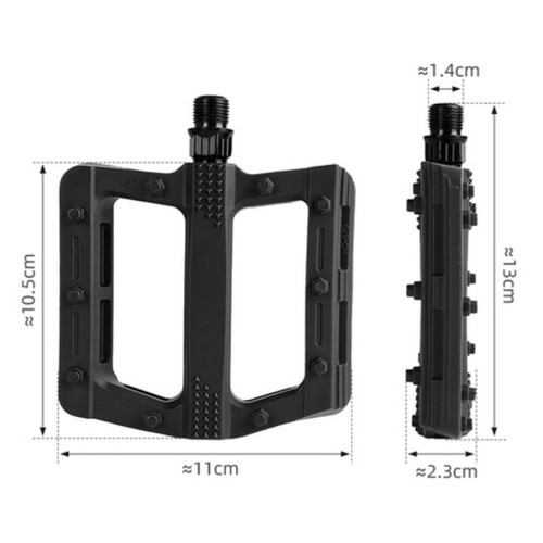 Pédales nylon diamètre