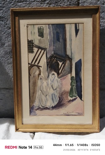 Tableau ancien huile peinture - ancien,