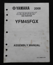 Manuel D'Assemblage YAMAHA