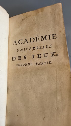 Livre ancien 1777 - livre, académie