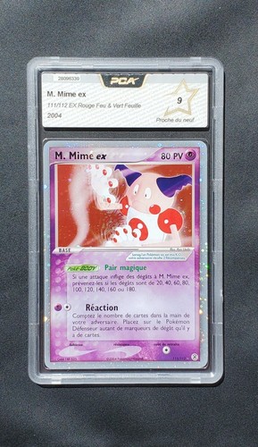 Carte pokémon mime ex - pokémon, m.mime