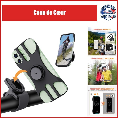 Support téléphone vélo - support,