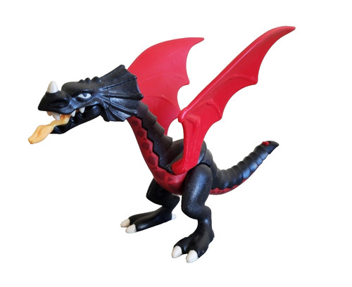 Playmobil dragon noir rouge - playmobil,