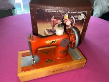 Antique children's sewing machine, toy Comix USSR, in box