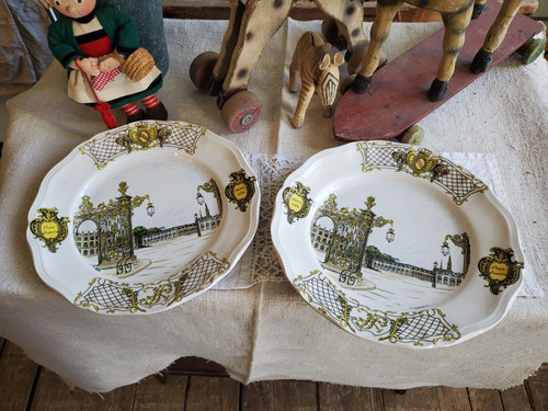 Luneville 2 assiettes - kg,