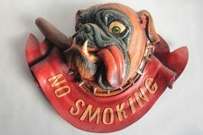 Enseigne chien bulldog - enseigne, au