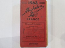 ANCIEN GUIDE MICHELIN  1963