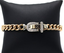 Bracelet Gourmettes En Or