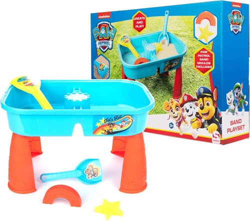 Table jeux sable - table, paw
