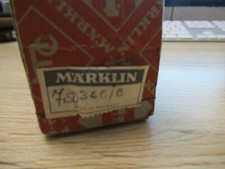 Märklin Schürzenwagen Allemand Chemin de Fer Fédéral Bleu 346/6 Bon État IN Ovp