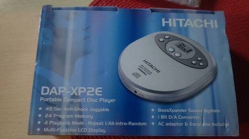 Hitachi lecteur portable - cd,