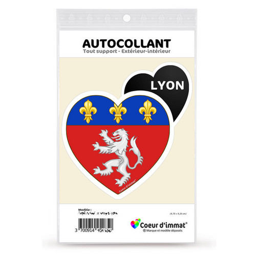Sticker autocollant coeur - sticker,