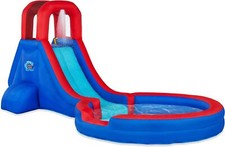 Sunny & Fun Inflatable Single Ring Water Slide Park