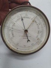 Baromètre ancien laiton J