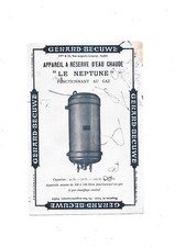 Becuwe Chaffoteaux 3 Blotters Themed Household Water Heater...