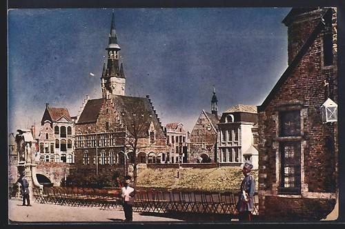 Carte postale anvers - postale,
