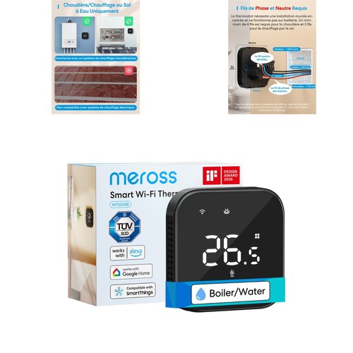 Thermostat connecté meross
