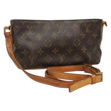 LOUIS VUITTON Monogram Trotteur Shoulder Bag M51240 LV Auth gh430