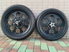 Rare jeu de roues à bec noir yoshimura Gsx-R Gk71B Rg400 Rg500