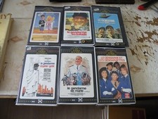 Rare lot vhs 6 cassettes le gendarme de saint tropez louis de funes edition rare