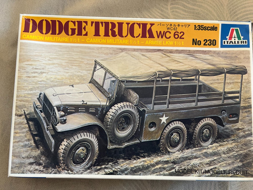 Dodge truck italeri - 62,