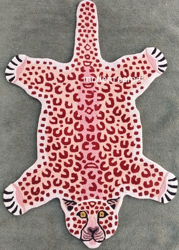 Tapis léopard 3x5 - , fait