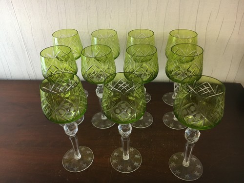 Verres vin cristal de - cristal,