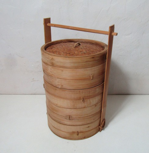 Panier vapeur cuisson bambou - vapeur,