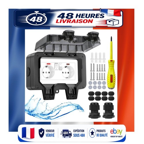 Prise extérieure étanche