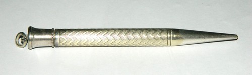 Porte mine argent - en,