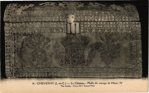 Old postcard cheverny - postcard, cheverny-le