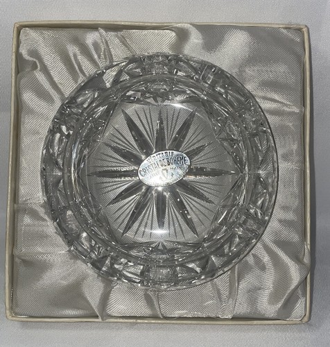 Cendrier cristal bohême - cristal,